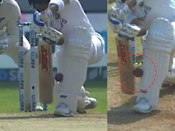 Video : विराट कोहली खरचं बाद होता का? शून्यावर बाद होताच अंपायरसोबत घातला वाद ind vs nz : virat kohli out on duck against ajaz patel in mumbai test, involved in heated exchange with umpire anil choudhary Video : विराट कोहली खरचं बाद होता का? शून्यावर बाद होताच अंपायरसोबत घातला वाद