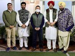 Punjab Election 2022: कांग्रेस में शामिल होने के बाद राहुल गांधी से मिले पंजाबी सिंगर सिद्धू मूसेवाला