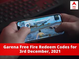 Garena Free Fire Redeem Codes for 3rd December, 2021: How to redeem the codes