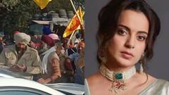 Kangana Ranaut in Punjab: পঞ্জাবে কঙ্গনার গাড়ি আটকে বিক্ষোভ কৃষকদের, ক্ষমাপ্রার্থনার দাবি