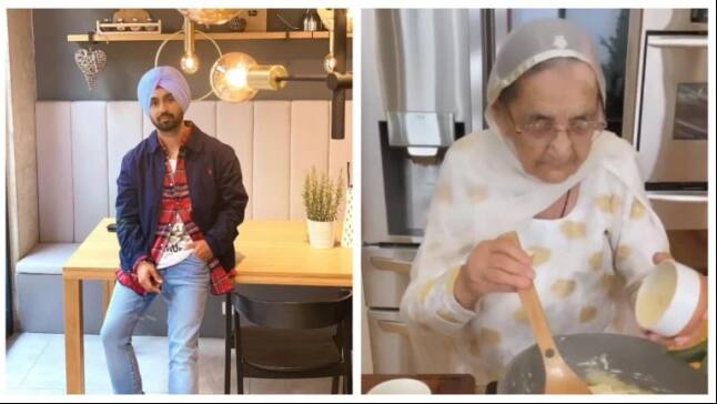 Diljit Dosanjh shares heartwarming video of grandma making Karah Parshad, Aparshakti Khurana replies ਦਾਦੀ ਨੇ ਬੜੇ ਪਿਆਰ ਨਾਲ ਬਣਾਇਆ ਕੜਾਹ ਪ੍ਰਸ਼ਾਦ, ਤਾਂ Diljit Dosanjh ਨੇ ਵੀਡੀਓ ਸ਼ੇਅਰ ਕਰ ਕਹੀ ਦਿਲ ਛੂਹ ਵਾਲੀ ਗੱਲ