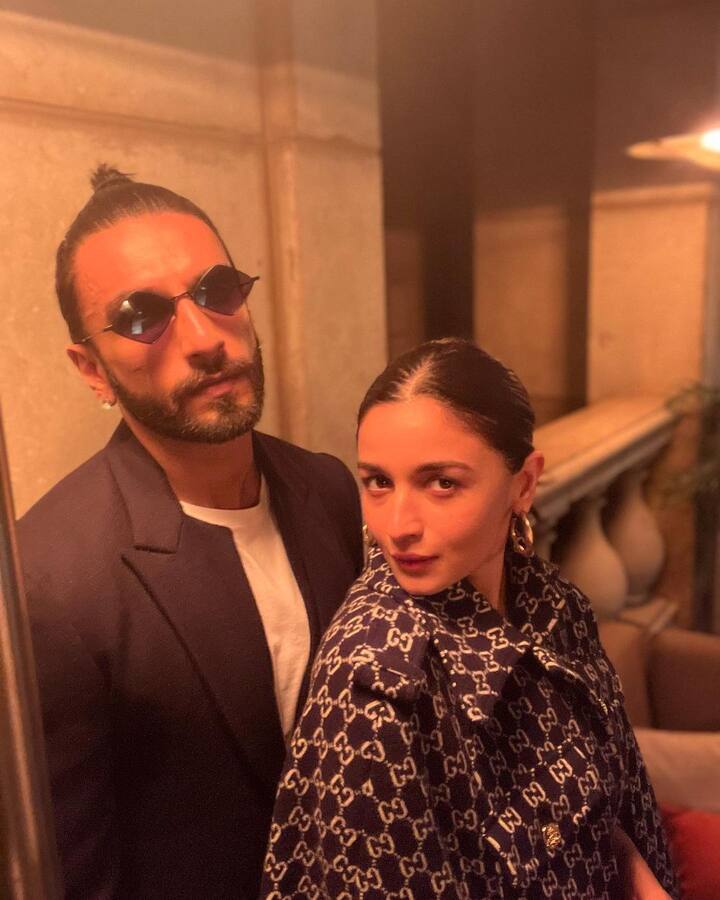 The duo is now all set to make you fall in love with them as they will be seen starring together in Karan Johar’s upcoming directorial ‘Rocky Aur Rani Ki Prem Kahani’. (Image courtesy - @karanjohar/Instagram)