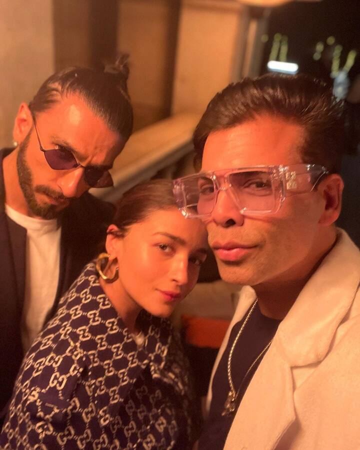 Now, they have stepped out for a night out. Filmmaker Karan Johar took to his Instagram and shared some pictures of Ranveer-Alia from their night out and captioned the post as, “Rocky and Rani on a night out ! #rockyaurranikipremkahani #day56 of shoot !! #delhishenanigans”. (Image courtesy - @karanjohar/Instagram)