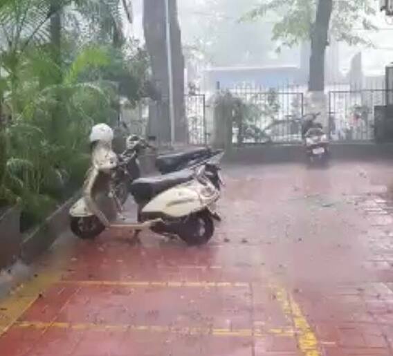 पुण्यात पावसाची दमदार हजेरी...