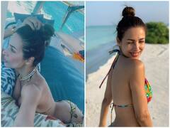 Malaika Arora Photos: मलाइका अरोड़ा की कातिलाना अदाओं ने उड़ाए होश, परफेक्ट टोन्ड बॉडी करती दिखीं फ्लॉन्ट
