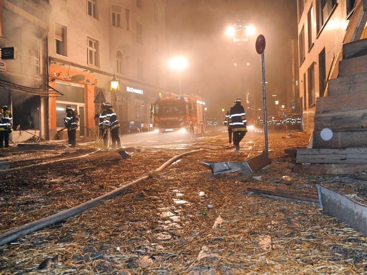 WWII bomb blasted in munich city of germany 4 injured ஜெர்மனியில் இரண்டாம் உலகப்போர் குண்டு வெடிப்பு - 4 பேர் படுகாயம்!