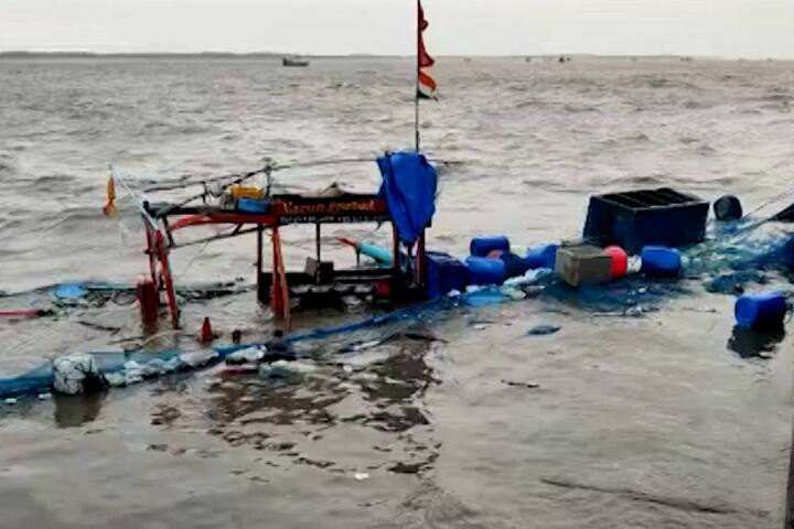 one more fisherman dead body found from Gujarat sea near Gir Somnath, total 3 dead ગુજરાતના દરિયામાં બોટ ડૂબી જતાં ગુમ થયેલા 8 માછીમારોમાંથી 3નાં મોત, હજુ 5 લાપતા
