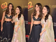 PICS: Sara Ali Khan & Ananya Panday Stun In Ethnic Outfits At Red Carpet