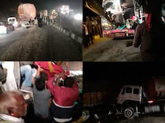 Udaipur Accident: उदयपुर में डीजल टैंकर और ट्रक की भिड़ंत, केबिन में फंसे ड्राइवर को मशक्कत के बाद निकाला