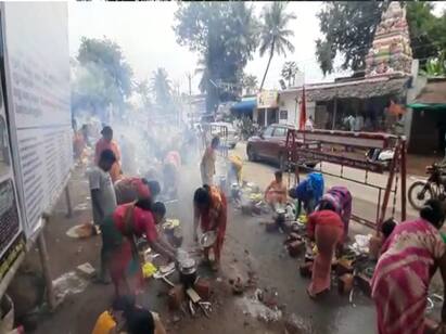 Mullaperiyaru Dam 152 feet to raise the water level to demand 152 Pongal public முல்லை பெரியாறு அணை நீர் மட்டத்தை 152 அடியாக உயர்த்த கோரி 152 பொங்கல் வைத்த பொதுமக்கள்