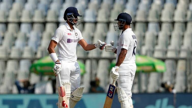 IND vs NZ Live Cricket Score 2nd Test, Day 2 Match Today Updates Team India 285/6 at lunch IND vs NZ Updates: ময়ঙ্কের ১৫০, অক্ষরের অর্ধশতরান, ওয়াংখেড়ে টেস্টের দ্বিতীয় দিন বড় রানের পথে ভারত