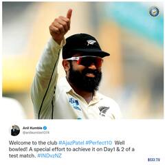 Ajaj Patel: న్యూజిలాండ్ అనిల్ కుంబ్లే... అజాజ్‌ పటేల్‌ సరికొత్త రికార్డు...