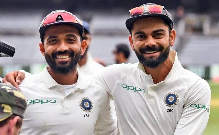 4 captains lead 2 Test series India vs New Zealand இரண்டு டெஸ்ட் போட்டியில் 4 கேப்டன்கள்... 132 ஆண்டுகளுக்கு பின் புதிய சாதனை!
