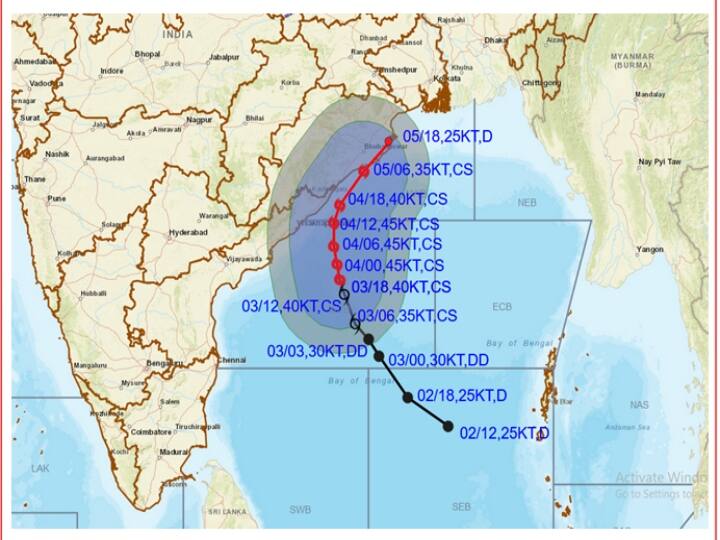 Cyclonic Storm ‘JAWAD’ over West central Bay of Bengal- Cyclone Warning for north Andhra Pradesh and Odisha coasts Cyclone Report: జవాద్ తుపాను పూరీ వద్ద తీరం దాటే అవకాశం.. ఉత్తరాంధ్రకు వర్షాల ముప్పు