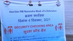 PM Modi के दौरे से पहले BJP ने पूरे देहरादून को भगवा रंग में बदला!