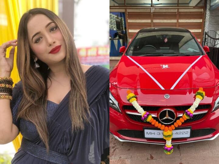 Bhojpuri Actress Rani Chatterjee purchased new luxurious Mercedes Car, see pics Rani Chatterjee New Car: भोजपुरी एक्ट्रेस रानी चटर्जी ने खरीदी चमचमाती Mercedes कार, जानिए कितनी है कीमत?