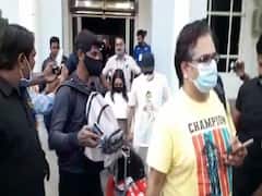 Neha Kakkar reached Jodhpur: बॉलीवुड सिंगर नेहा कक्कड़ अपने पति रोहनप्रीत के साथ जोधपुर एयरपोर्ट पर हुई स्पॉट, शाही शादी में करेंगी परफॉर्म