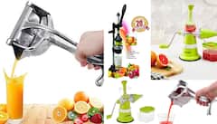 Amazon Deal: अब घर पर आसानी से निकालें फल और सब्जियों का जूस, ये हैं बेस्ट सेलिंग Hand Juicer
