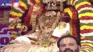 అమ్మవారికి ఏకాంతంగా పల్లకీ ఉత్సవం. | ABP Desam