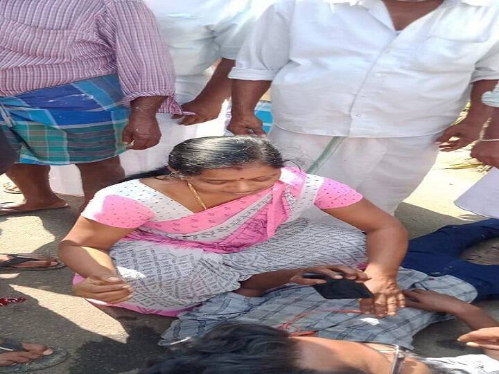 உயிருக்கு போராடிய மாணவரை காப்பாற்றிய செவிலியர் - முதல்வருக்கு டேக் செய்து எம்.எல்.ஏ பாராட்டு Thiruvarur: Nurse Vanaja who gave first aid to a student who was involved in a road accident - MLA TRB Raja praised by tagging the first one. உயிருக்கு போராடிய மாணவரை காப்பாற்றிய செவிலியர் - முதல்வருக்கு டேக் செய்து எம்.எல்.ஏ பாராட்டு