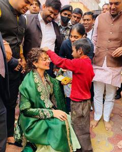 PICS | Kangana Ranaut’s Visit To Krishna Janmabhoomi In Mathura