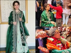 PICS | Kangana Ranaut’s Visit To Krishna Janmabhoomi In Mathura