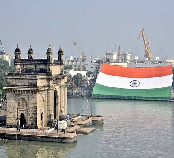 जगातील सर्वात मोठ्या तिरंग्याचं अनावरण