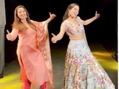 WATCH: Sara Ali Khan And Madhuri Dixit Steal Hearts As They Do The Hook Step Of 'Chane Ke Khet Mein'