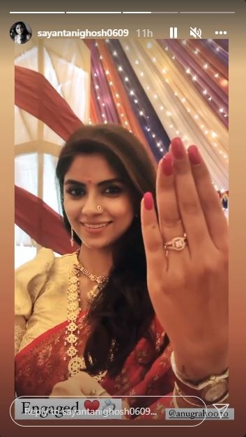 ‘Naagin’ Actress Sayantani Ghosh Gets Engaged, Here’s A Glimpse Of Her Beautiful Engagement Ring