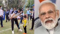 Modi lauds Neeraj Chopra: খুদেকে জ্যাভলিন থ্রো শেখাচ্ছেন নীরজ, আপ্লুত প্রধানমন্ত্রী