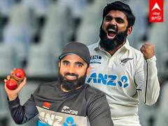 IND vs NZ , Ajaz patel: பிறந்த ஊரில் 10 விக்கெட்..முரளிதரனின் சாதனையை தகர்த்த அஜாஸ் படேல்
