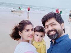 PHOTO : धनश्री कडगावकरची गणपतीपुळे ट्रिप, शेअर केले मुलासोबतचे फोटो