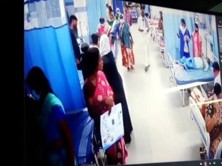 Tanjore newborn baby was found in toilet of Thanjavur Medical College Hospital குழாயில் தண்ணீர் வர்ல.. தொட்டியில் அடைத்திருந்த குழந்தை சடலம்.. தஞ்சாவூரில் பரபரப்பு!