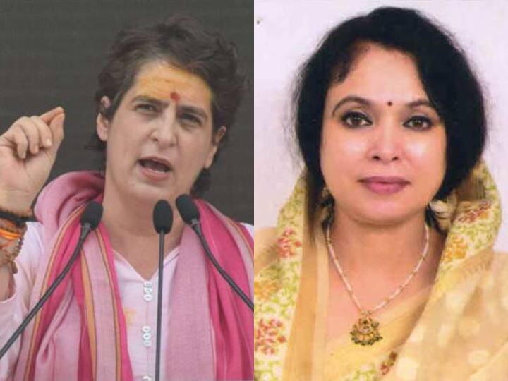 Bihar Narkatiaganj Rashmi Verma hits back at Priyanka Gandhi over UPTET paper leak ANN UPTET Paper Leak: बीजेपी विधायक रश्मि वर्मा ने किया प्रियंका गांधी पर पलटवार, कहा- लांछन लगाने से पहले मेरे बारे में जान लेती