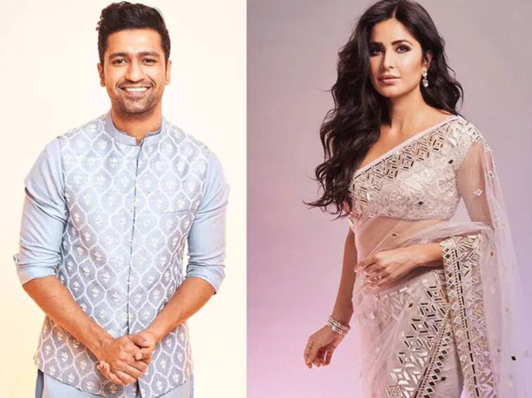 Katrina Kaif Before the wedding, bride Katrina Kaif arrives at Vicky Kaushal's house with her family Katrina Kaif : लग्नाआधी नववधू कतरिना कैफ कुटुंबासह पोहोचली विकी कौशलच्या घरी