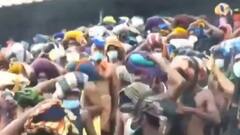 Amid Omicron danger in Karnataka, watch visuals of negligence at Kerala's Sabarimala temple