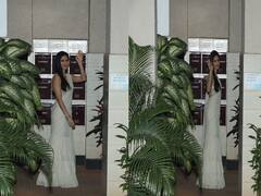 Katrina-Vicky Wedding: हुस्न परी बनकर Vicky Kaushal से मिलने उनके घर पहुंचीं Katrina Kaif, व्हाइट साड़ी में होने वाली दुल्हन लगी बेहद खूबसूरत