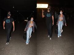 Maldives में रोमांटिक हॉलीडे बिताकर मुंबई लौटे Malaika Arora – Arjun Kapoor, एयरपोर्ट पर दोनों का दिखा ऐसा अंदाज