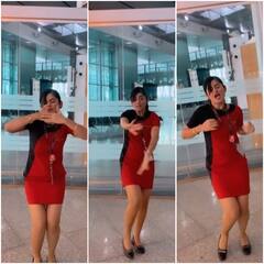 Viral Video: एयरपोर्ट पर इस एयर होस्टेस ने भरी डांस की ऐसी ‘उड़ान’ कि सब टकटकी लगाए देखते ही रह गए, वीडियो वायरल