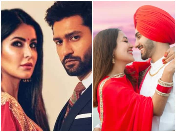 Katrina Kaif-Vicky Kaushal Wedding: fans speculations on neha kakkar and rohanpreet arriving in jodhpur, will they perform at vicky-kat's secret royal wedding Katrina Kaif Vicky Kaushal Wedding: जोधपुर में स्पॉट हुए Neha Kakkar और Rohanpreet, क्या विक्की-कैट की शादी में करेंगे परफॉर्म?