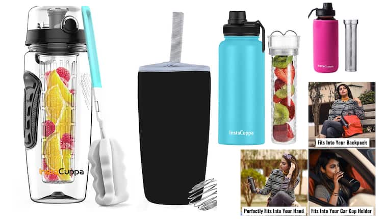 Amazon Deal: इस Water Bottle पर टिक जाएंगी सबकी नजर, जानिये InstaCuppa Infuser Water Bottle का यूज और फायदे