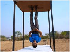 Viral Video : क्या हुआ जब दोस्तों ने एक लड़के को फेविक्विक से चिपकाकर उल्टा लटका दिया, देखें पूरा वीडियो