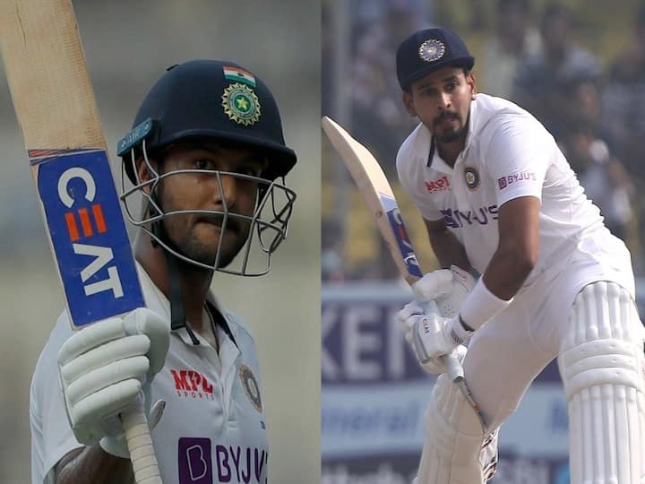 Ind Vs NZ: Shreyas Iyer in Kanpur, Mayank Agarwal in Mumbai; Strong performance in the Test series against New Zealand Ind Vs NZ: कानपूरमध्ये श्रेयस अय्यर, मुंबईत मयांक अग्रवाल; न्यूझीलंडविरुद्ध कसोटी मालिकेत दमदार कामगिरी