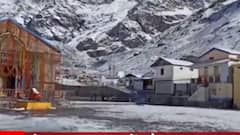 Uttarakhand : पहाड़ों पर बदला मौसम का मिजाज, Uttarkashi सहित इन इलाकों में भारी बर्फबारी।