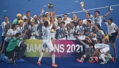 छह बार की चैंपियन Germany को 4-2 से हराकर Argentina ने दूसरी बार जीता जूनियर पुरुष हॉकी विश्व कप खिताब