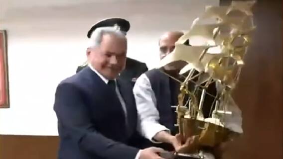 Rajnath Singh meets his Russian counterpart Sergey Shoigu ahead of Modi-Putin summit