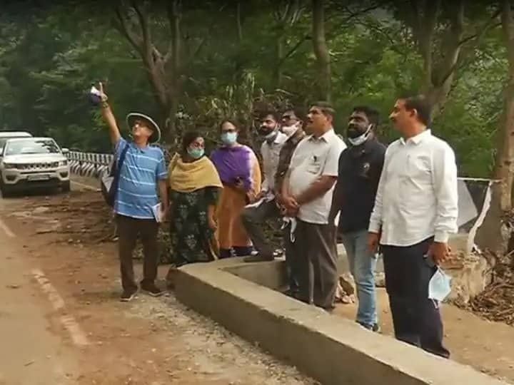 Andhra Pradesh: Experts From Kerala uniVersity Inspect Tirumala Ghat Road To Report On Prevention Of Landslides Andhra Pradesh: Experts From Kerala Varsity Inspect Tirumala Ghat Road, To Report On Prevention Of Landslides