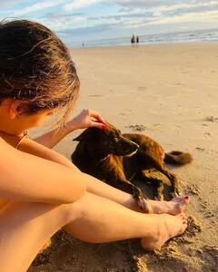 તલાક બાદ સુપરસ્ટારની પત્નીએ બીચ પર બતાવ્યો હૉટ અંદાજ, પોતાના નવા સાથી સાથે મસ્તી કરતી દેખાઇ, જુઓ............