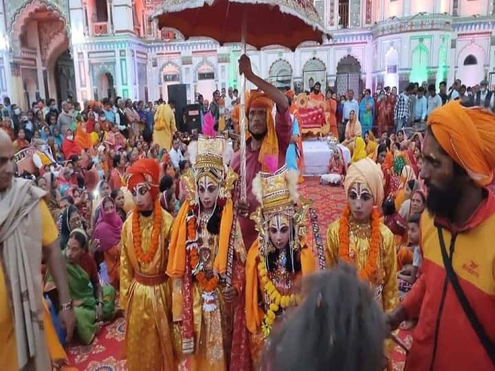 Beauty of Janakpur Dham increased on occasion Vivaah panchmi, thousands of devotees arrived ann Janakpur Dhaam: जनकपुर धाम की विवाह पंचमी को लेकर बढ़ी रौनक, हजारों की संख्या में पहुंचे श्रद्धालु, चार दिनों तक चलेगा कार्यक्रम