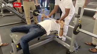 Kodali Nani and Perni Nani at gym: కృష్ణా జిల్లా ఎస్పీ కార్యాలయంలో అధునాతన జిమ్ ఏర్పాటు | ABP Desam